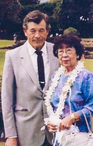 Photo of Howard and Yoneko Droste, courtesy of the Droste Estate.