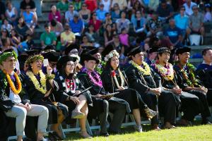 UH Law School graduation ceremonies in May 2015.