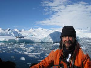 Craig Smith in Antarctica