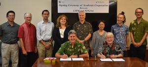 UH Manoa and NINJAL collaborate on endangered language research. (full caption in news release)